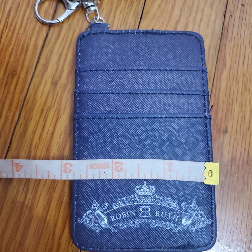 Robin Ruth Navy Cardholder Keychain - Picture 3 of 6